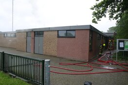 Brand bij sportvereniging Victoria O.