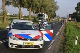 Auto te water in Opmeer