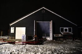 Felle brand bij Rundveemuseum Aartswoud, koeien gered