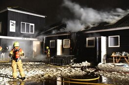 Felle brand bij Rundveemuseum Aartswoud, koeien gered