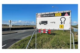 Ook vrachtwagenverbod tijdens tweede grote wegafsluiting N241