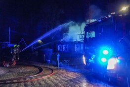 Stolpboerderij verloren gegaan bij brand in De Weere