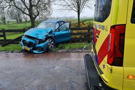 Gewonde bij botsing tussen tractor en auto in Spanbroek
