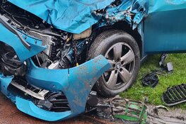 Gewonde bij botsing tussen tractor en auto in Spanbroek