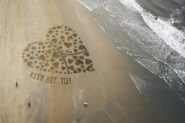Wereld Hart Dag: 100 harten in (hart)zandsculptuur als symbool voor impact hart- en vaatziekten in Nederland