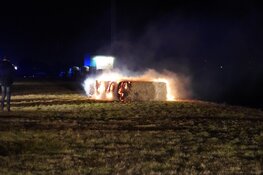 Opnieuw boerenprotest: Afsluitdijk geblokkeerd