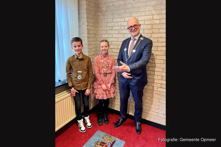 De nieuwe kinderburgemeesters zijn beëdigd