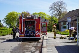 Woningbrand in Hoogwoud ontdekt door buren