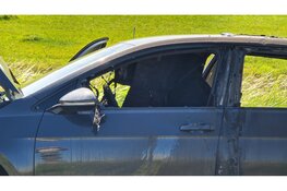 Overval in Opmeer, vluchtauto uitgebrand in Midwoud