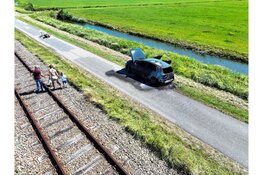 Overval in Opmeer, vluchtauto uitgebrand in Midwoud