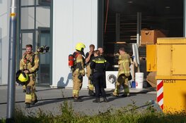 Brand bij meubelmaker in Opmeer