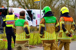 Gaslekkage in Hoogwoud, brandweer schaalt op