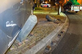 Historisch pand Spanbroek blijft net gespaard bij eenzijdig ongeval