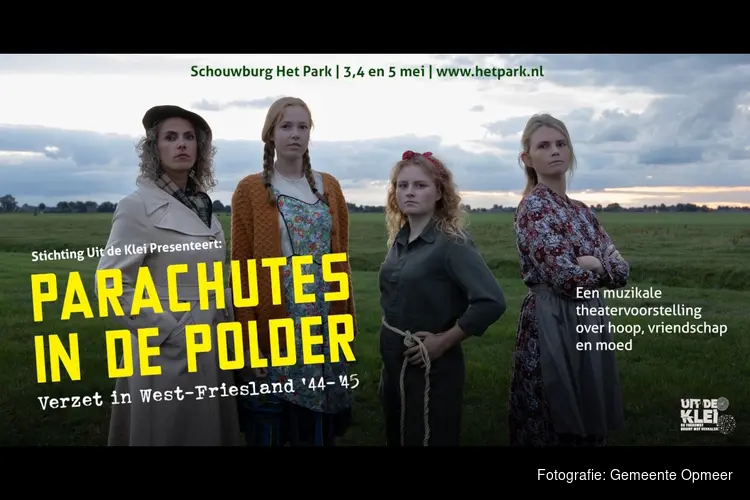 80-plussers gratis naar voorstelling 'Parachutes in de polder'