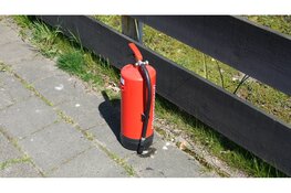 Kleine brand in caravan snel geblust door omstanders