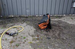 Containerbrand zorgt voor schade aan bedrijfspand in Opmeer