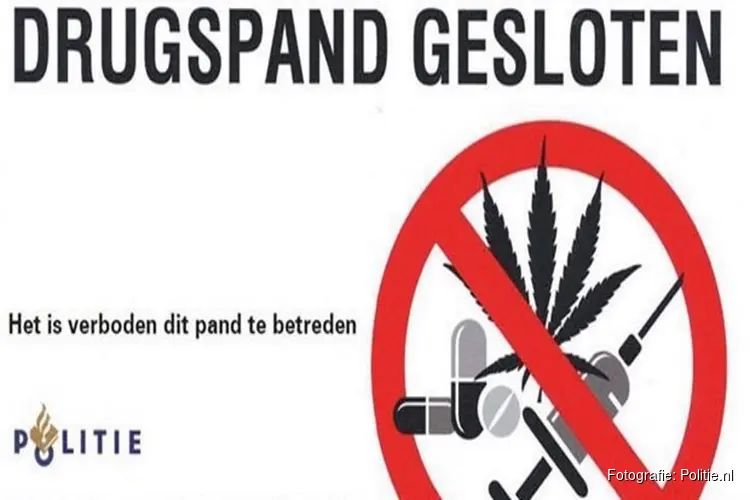 Sluiting woning aan de Fuik in Hoogwoud na vondst hennepkwekerij