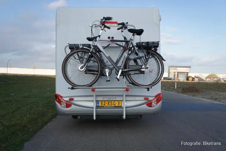 Ontspannen uw fiets(en) mee op vakantie met de BIKETRANS Fietslift