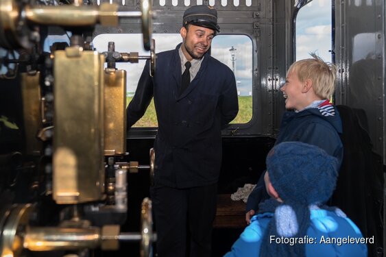Op Stoomtramavontuur in de Voorjaarsvakantie