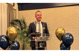 Beëdiging nieuwe burgemeester van Opmeer