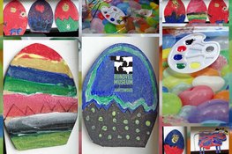 Paasknutselen op eerste paasdag bij het Rundveemuseum