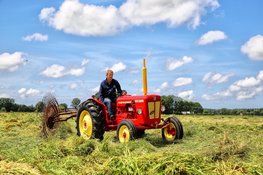 Historisch maaien op 17 mei bij het rundveemuseum in Aartswoud