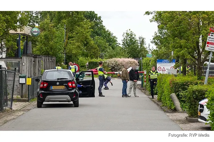 Grote controle op vakantiepark in Opmeer