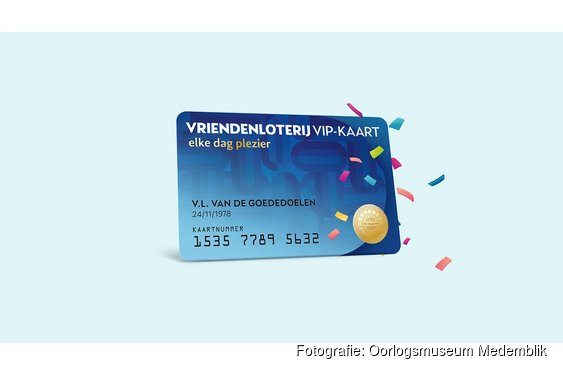 Oorlogsmuseum Medemblik nu toegankelijk met de VriendenLoterij VIP-KAART