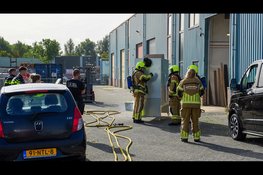Afzuigapparaat bij houtbewerkingsbedrijf vliegt in brand