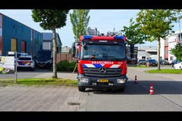 Afzuigapparaat bij houtbewerkingsbedrijf vliegt in brand